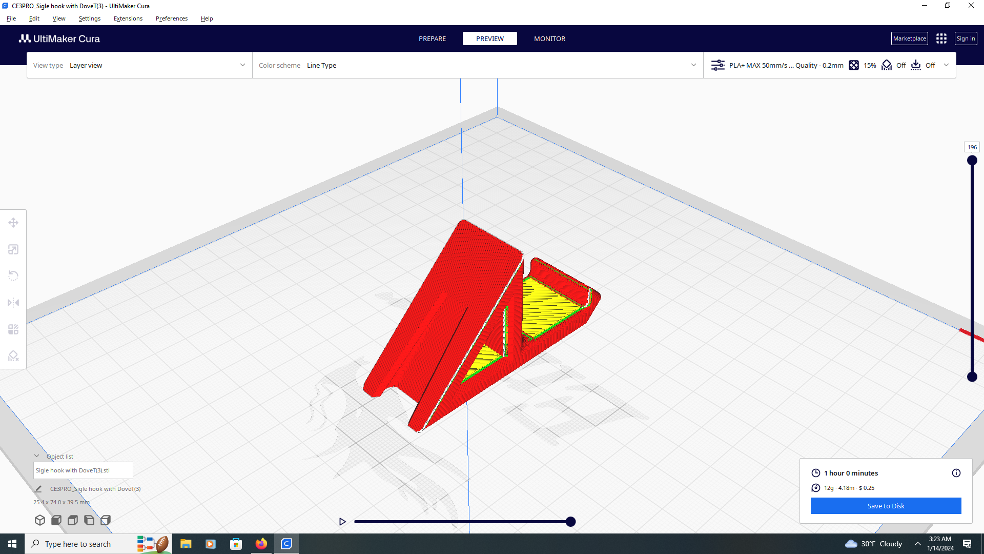 Miniatura 4 do modelo 3D Hidden screw hook system. (Modular)