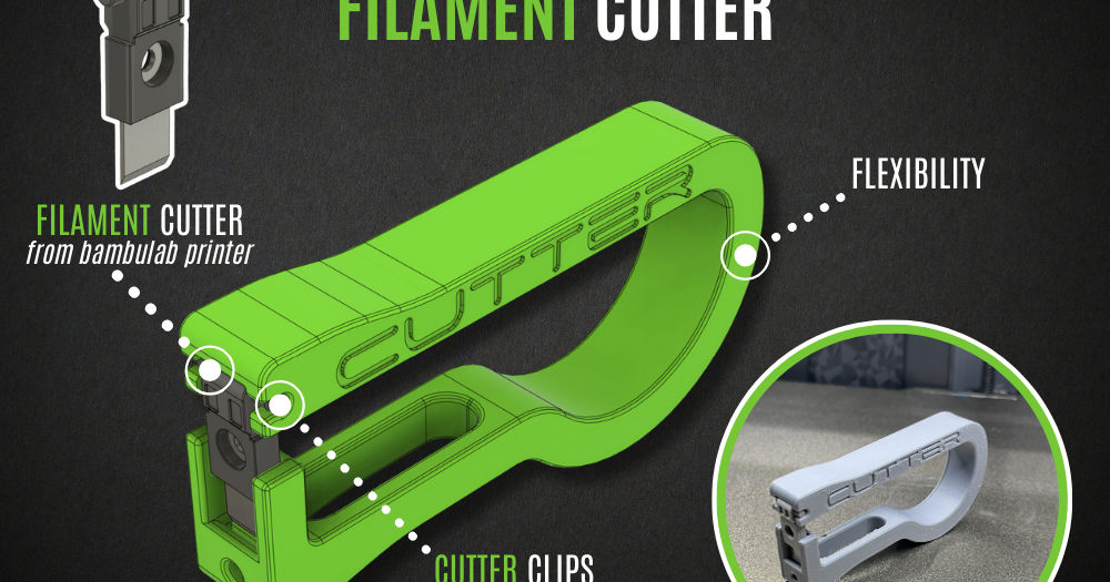 Filament Cutter by AneoPsy Download free STL model