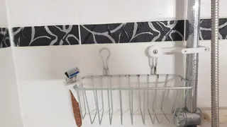 IKEA IMMELN shower basket fixation
