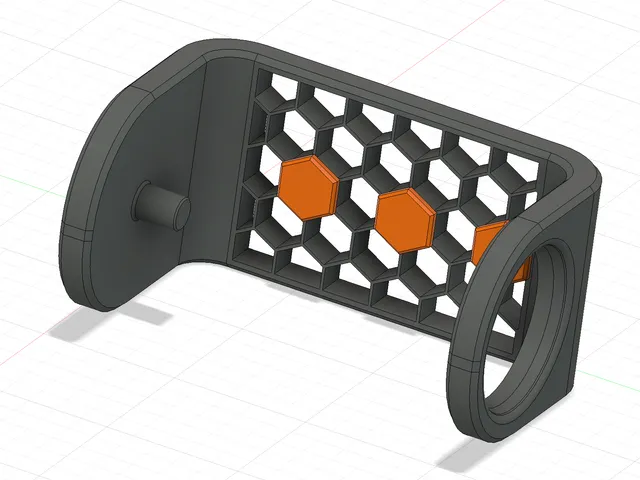 Magnetic Honeycomb support for Sonicare