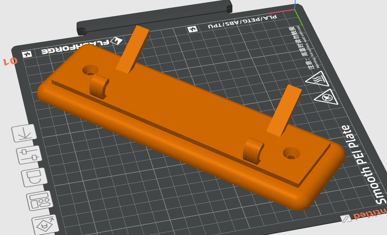 Door mount double coat hanger
