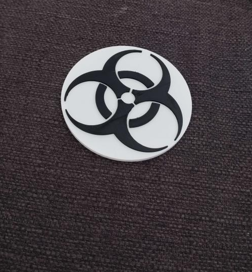 Biohazard Coaster (Coaster for Drinks) Bundle