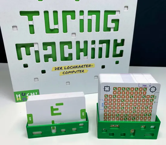 TURING MACHINE card holders (Kartenhalter für Turing Machine)