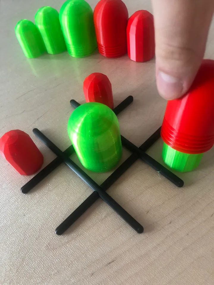 Tic Tac Toe- 3D Printing and Modeling : 4 Steps - Instructables