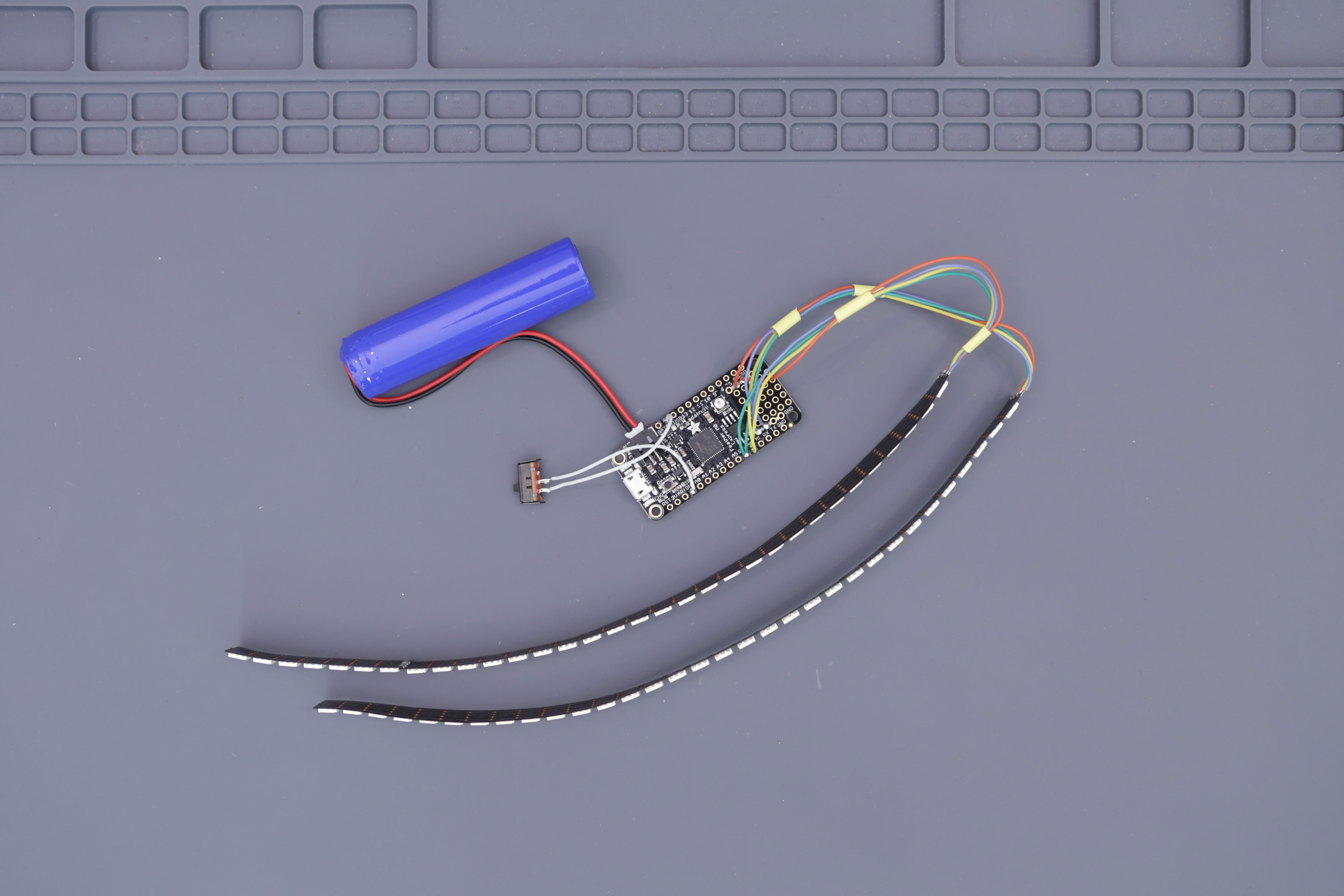 CircuitPython POV DotStar LED Wand — miniatura 4