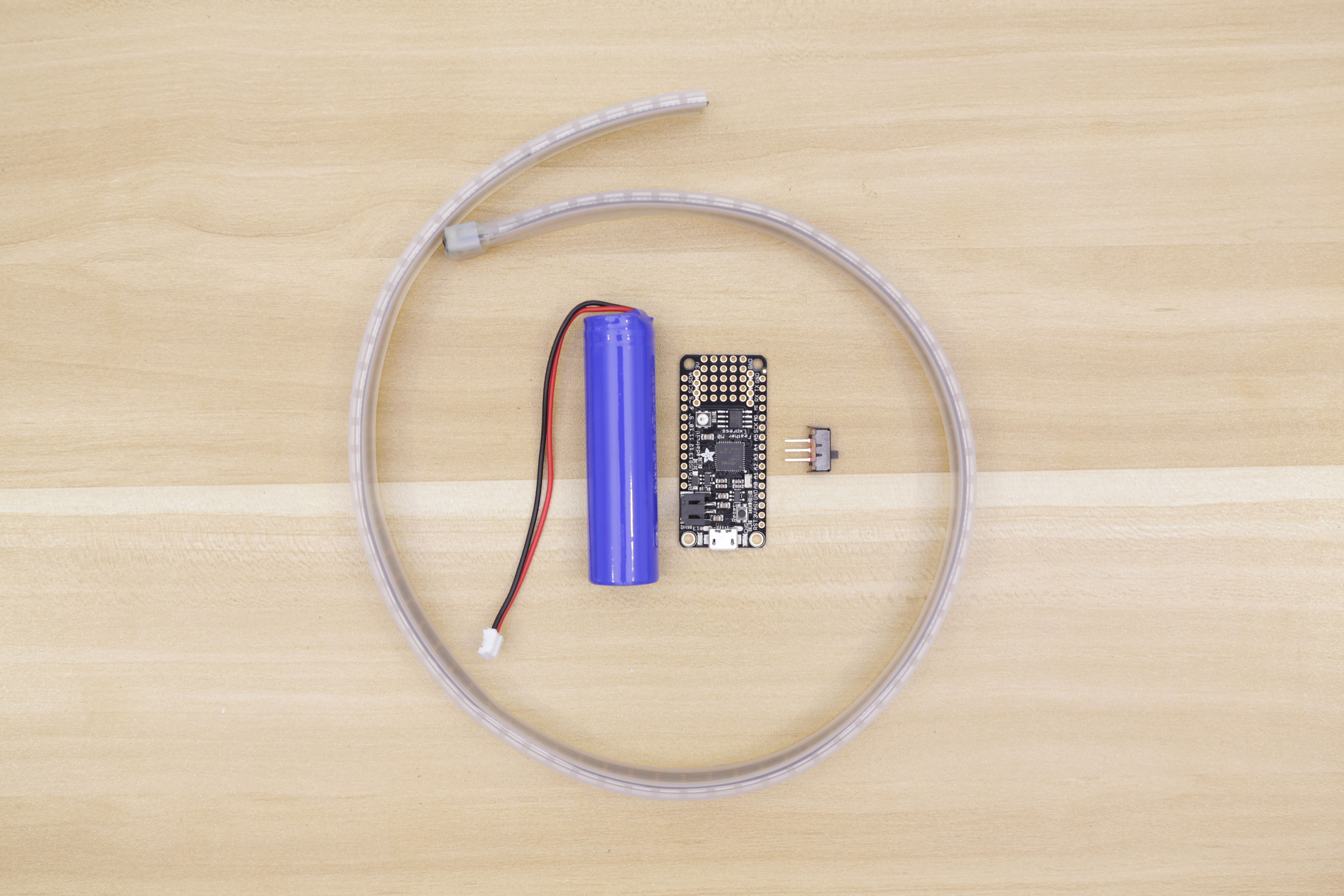 CircuitPython POV DotStar LED Wand — miniatura 5
