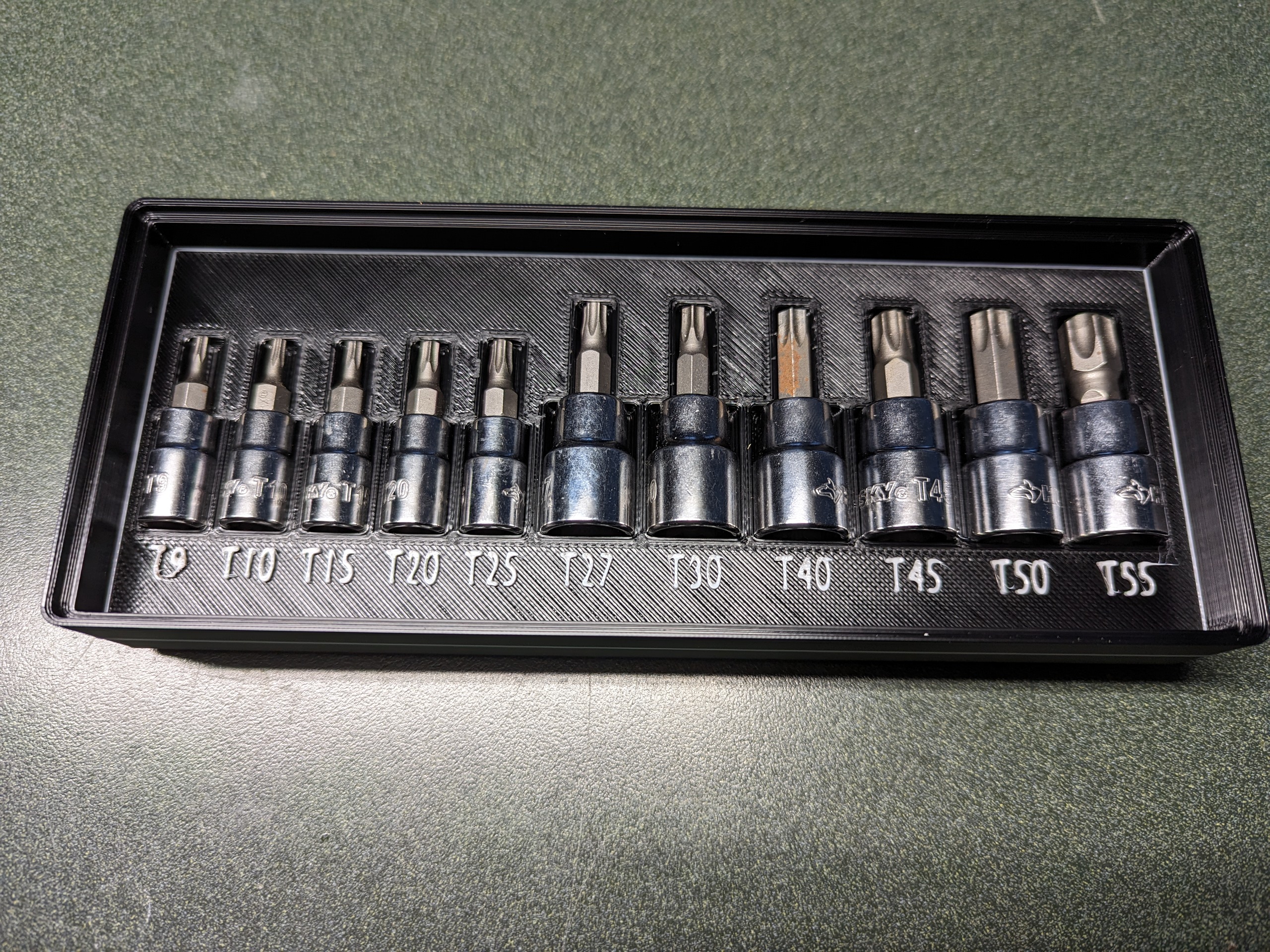gridfinity torx socket set holder HUSKY