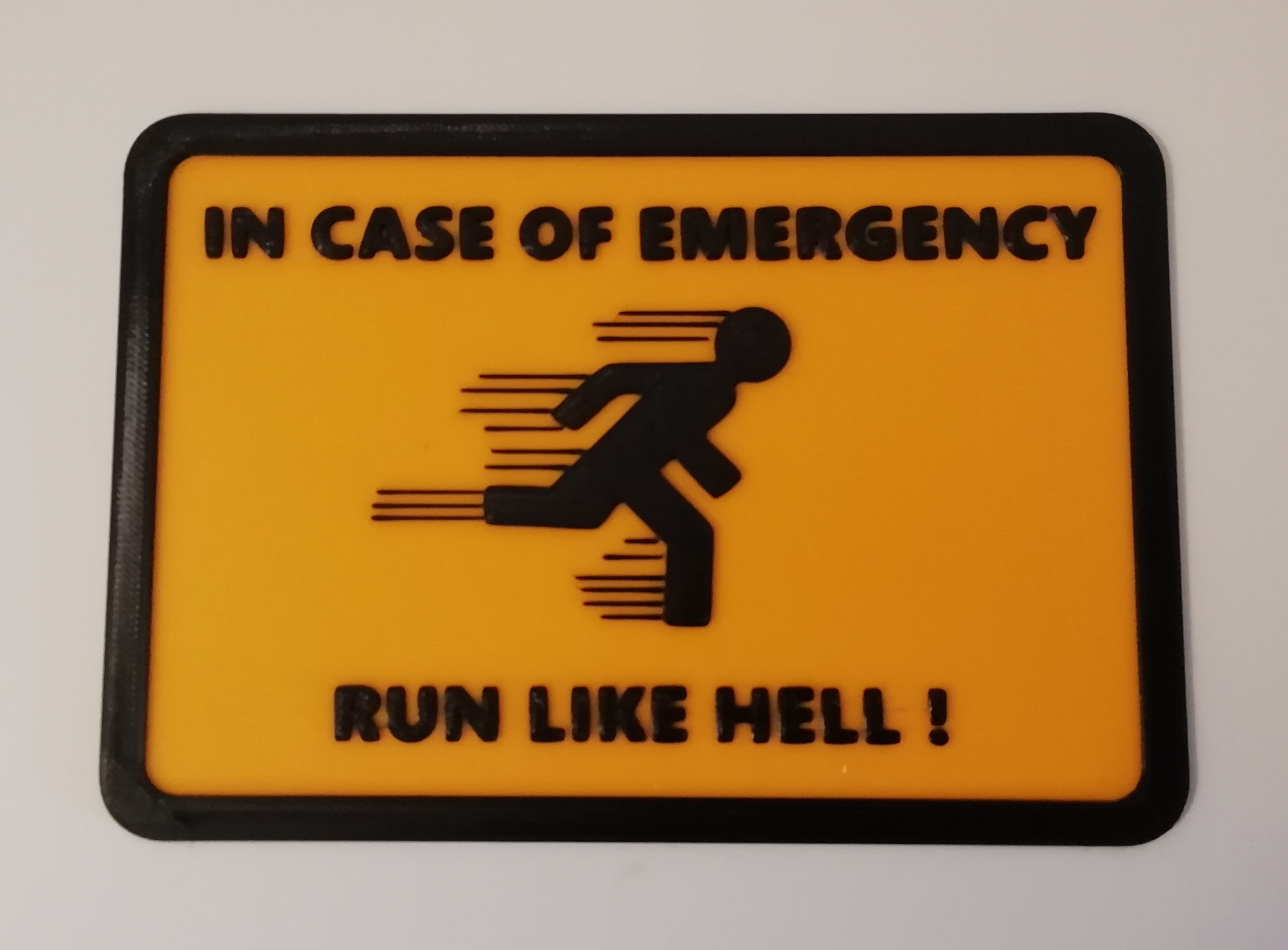 Sign - Run Like Hell
