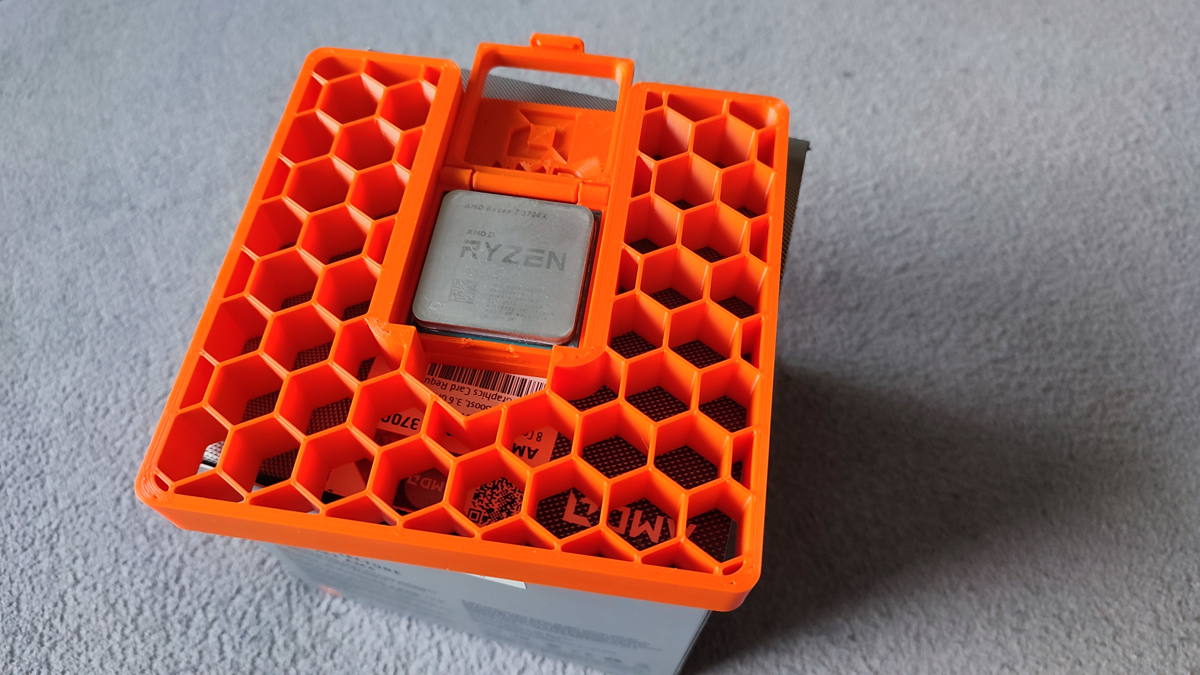 Processor box holder