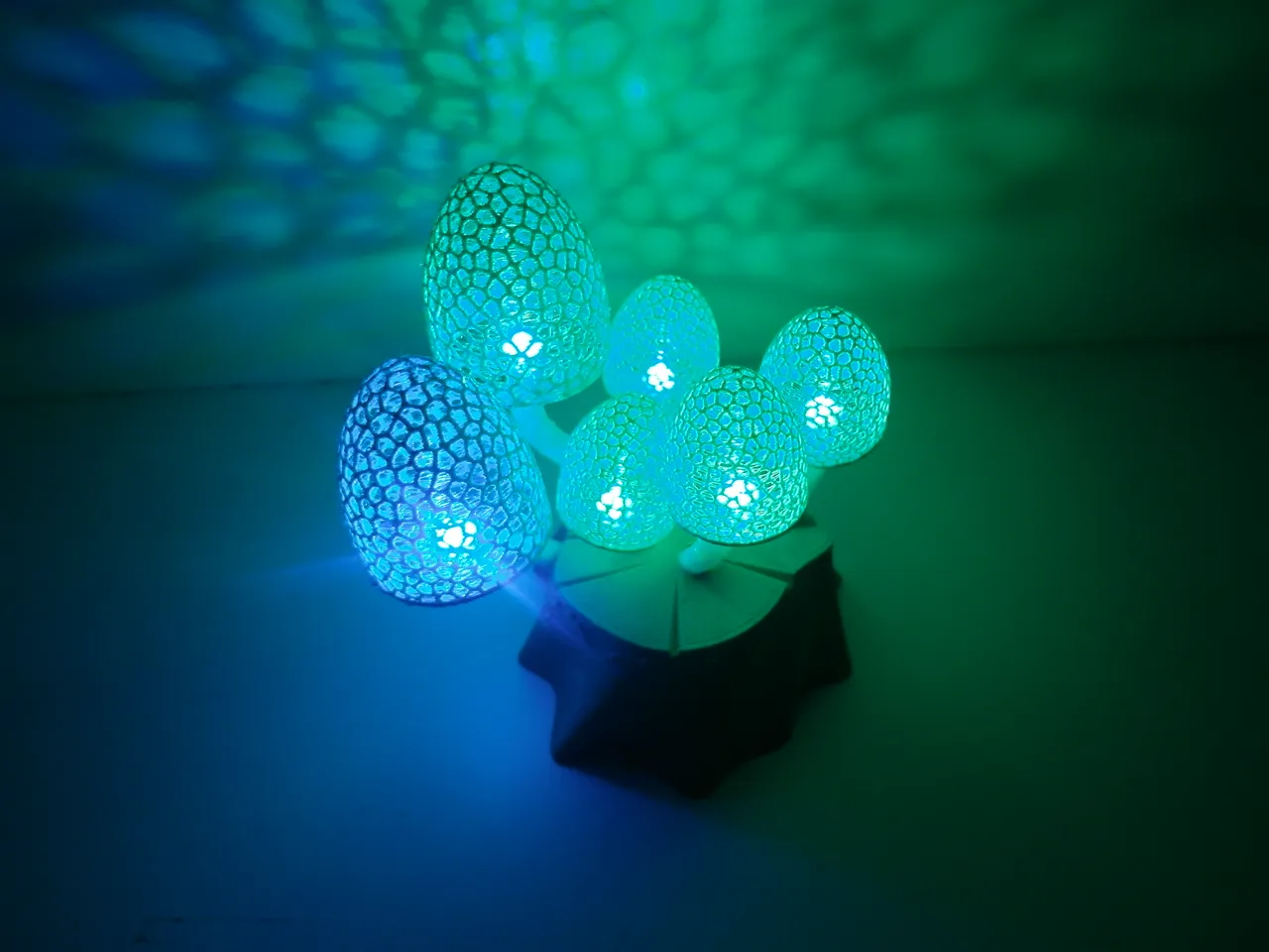 How to Make a Cardboard Magic Mushroom Lamp with LED Lights 