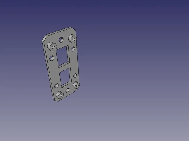 Raspberry Pi Zero W Mount/Container with Top Cover / Support for Fan