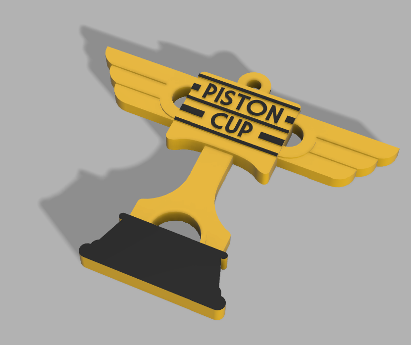 Llavero Copa Piston - Piston Cup Keychain 14F by Palomin3D | Download ...