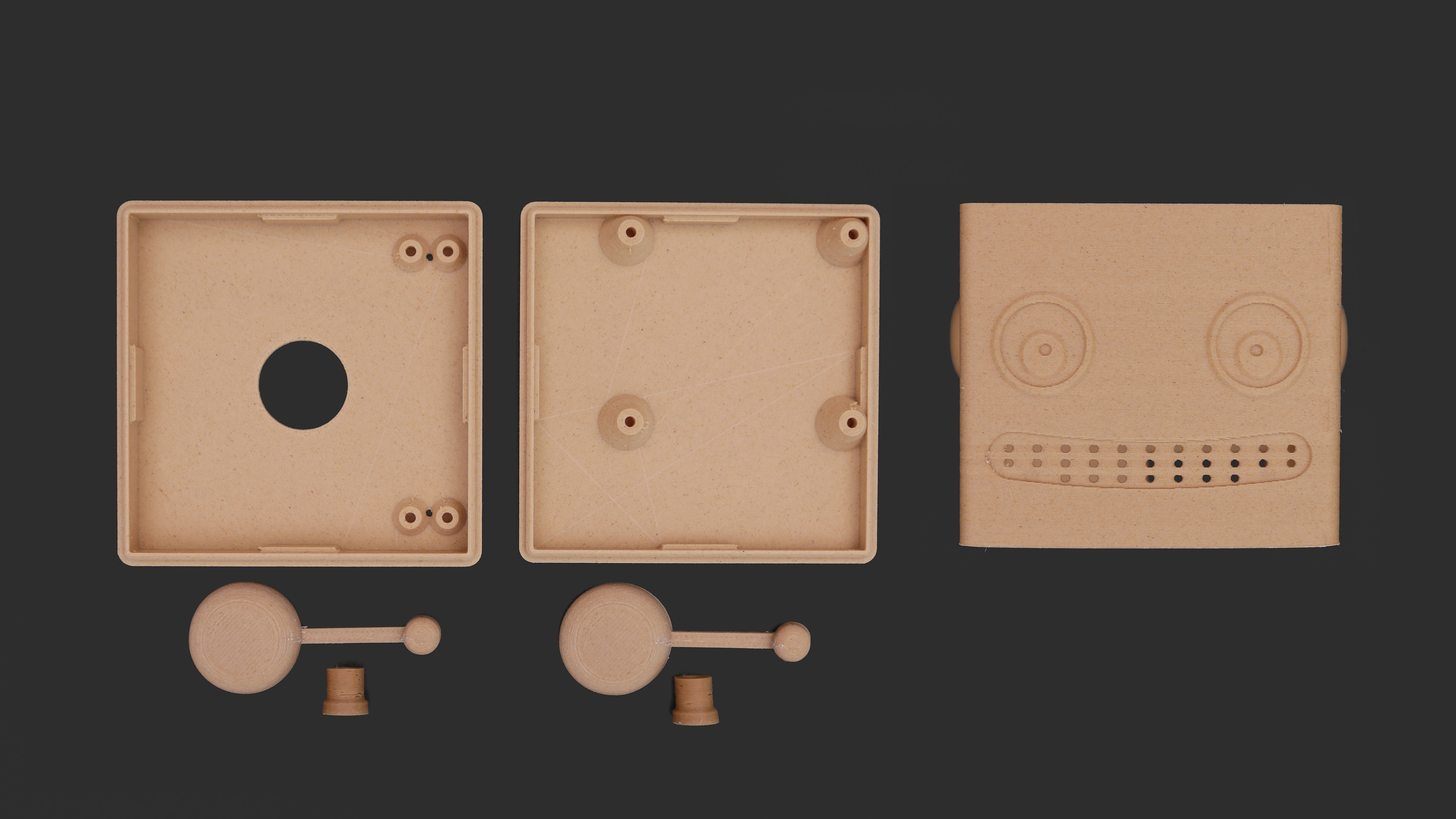 Adabot Google AIY Voice Kit by Adafruit | Download free STL model ...