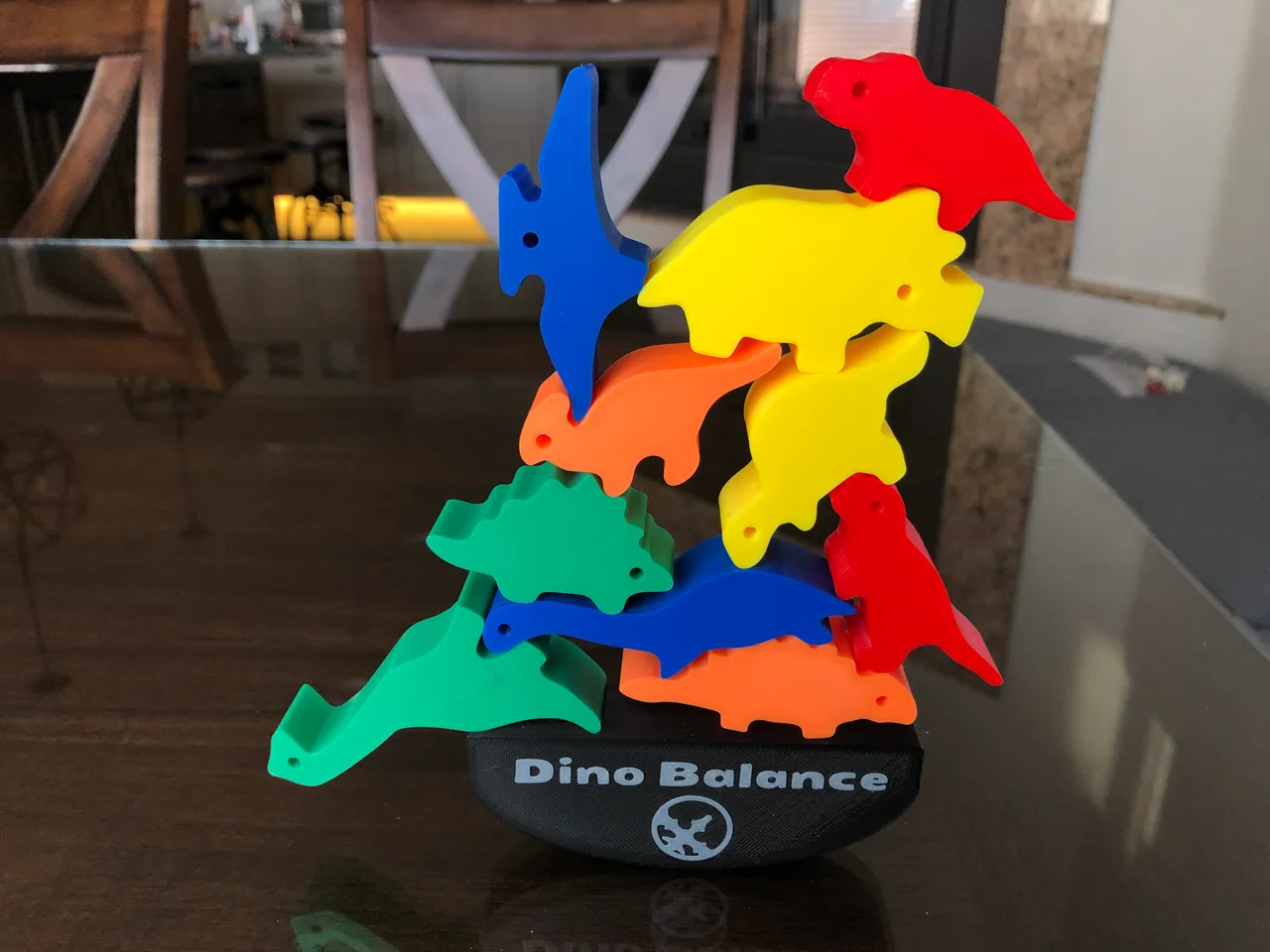 Dino Balance by Dragon, Download free STL model