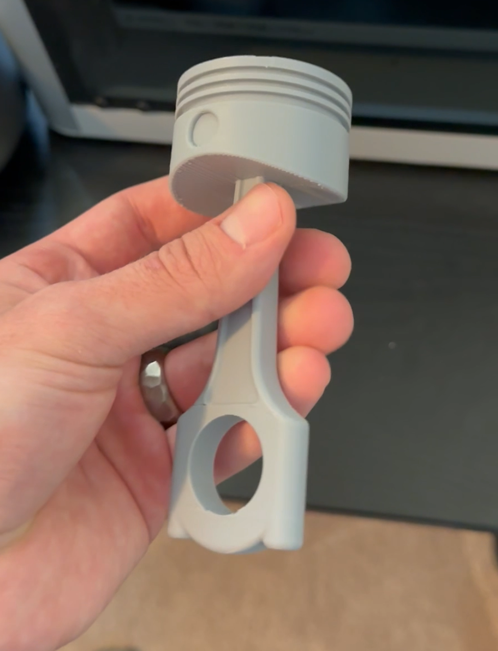 Piston Baby Rattle