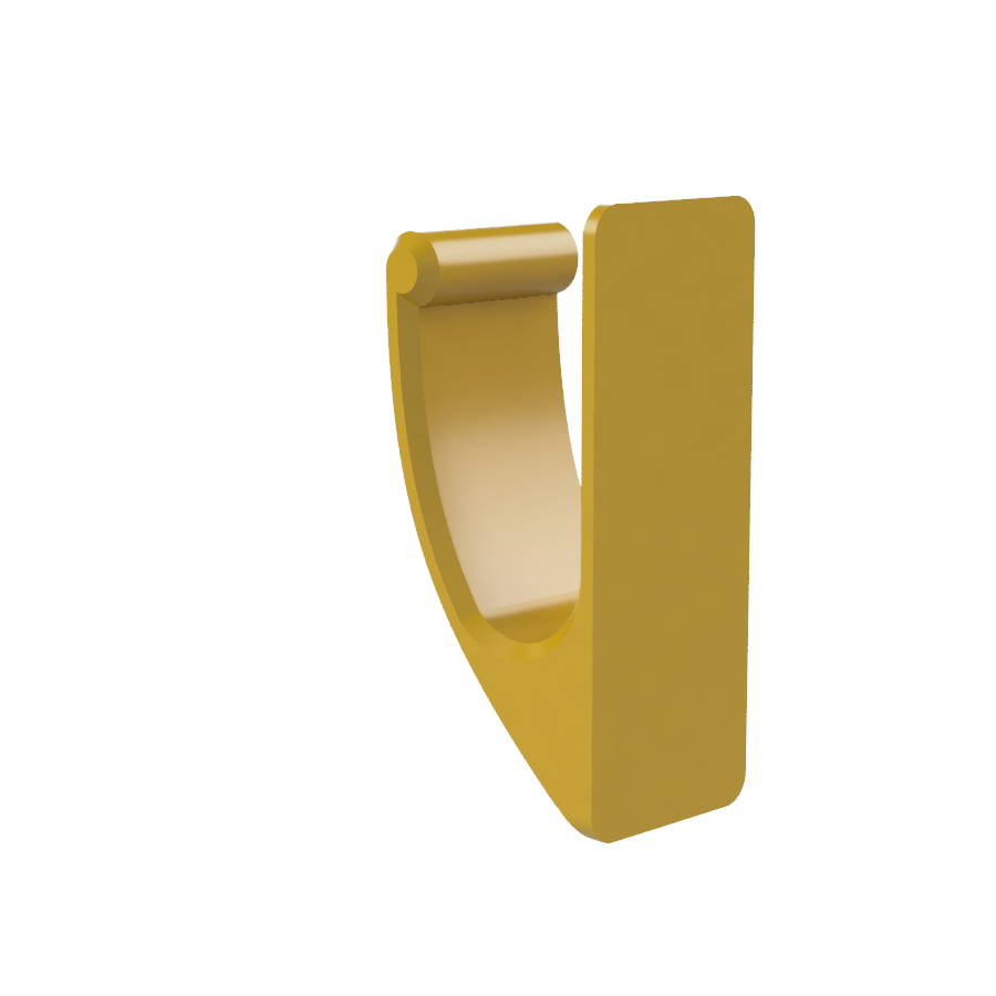 Bathroom Wall Hook by Vision Forge Creations | Download free STL model | Printables.com