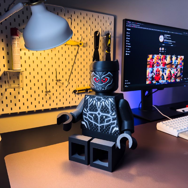 FREE Black Panther Modular Figure by Next Lv 3D | Download free STL ...