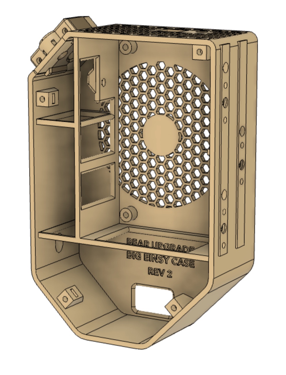 Big Einsy Case for Bear Upgrade by Rod | Download free STL model ...