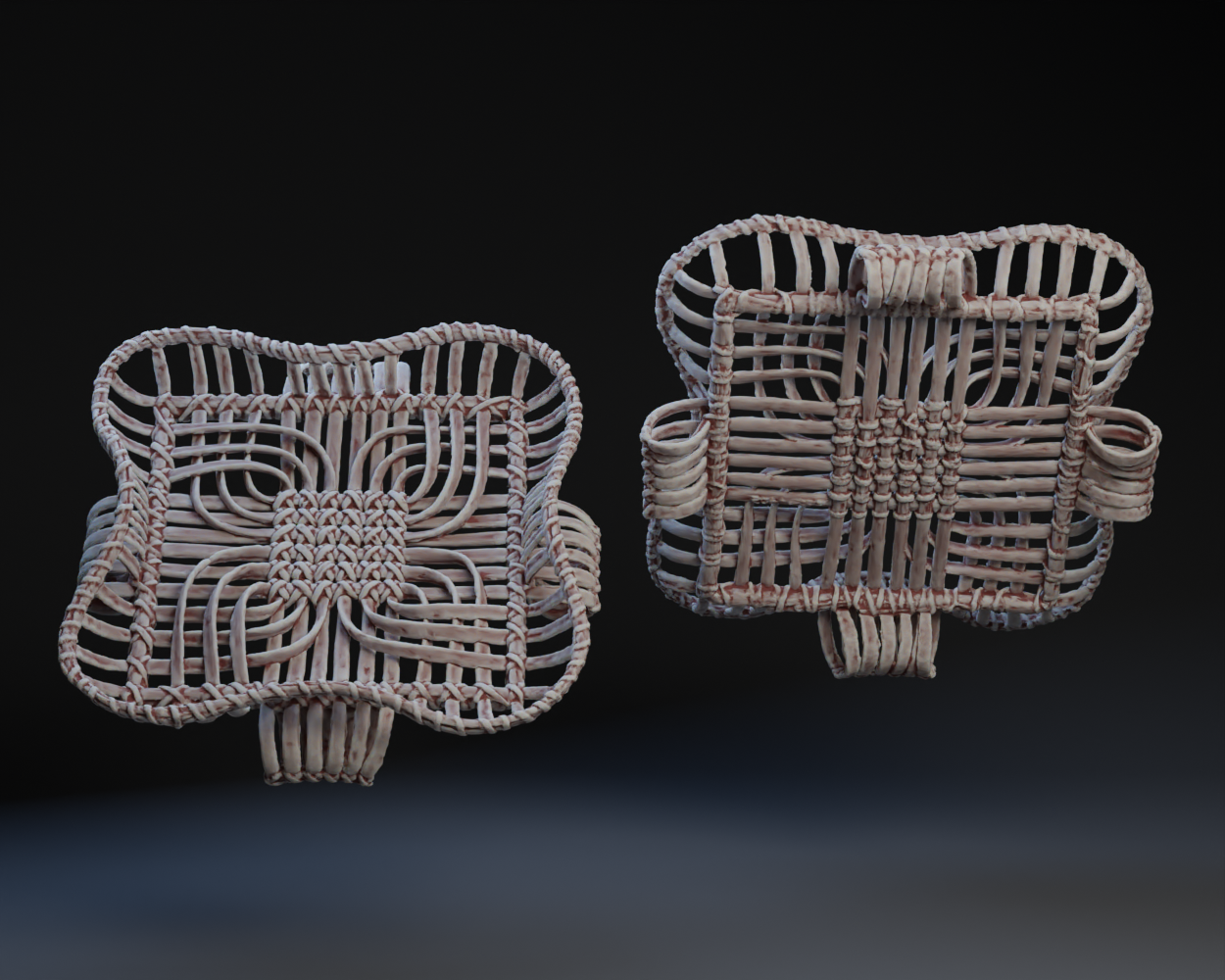 Wicker Tray