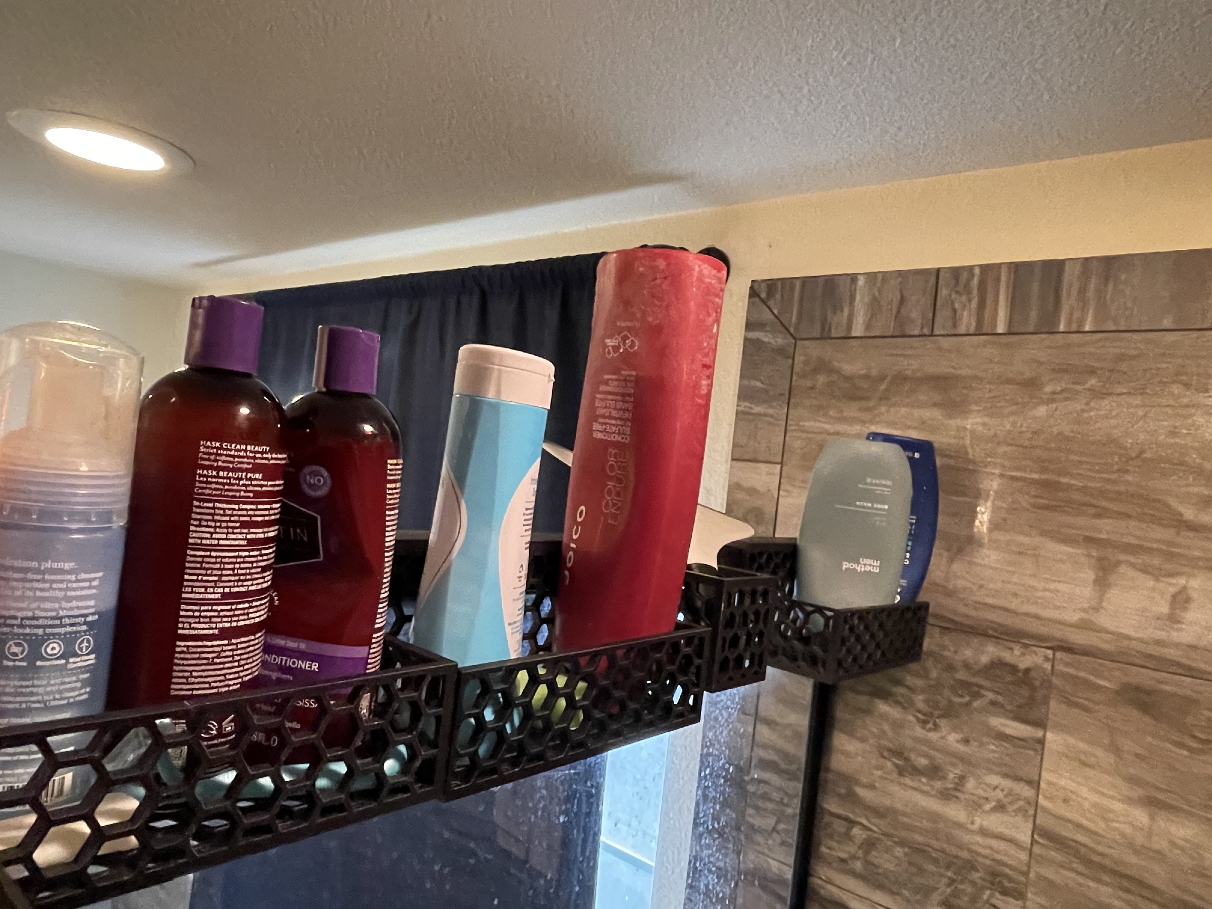 Shower Caddy / Shelf organizer system (with hexagons!)