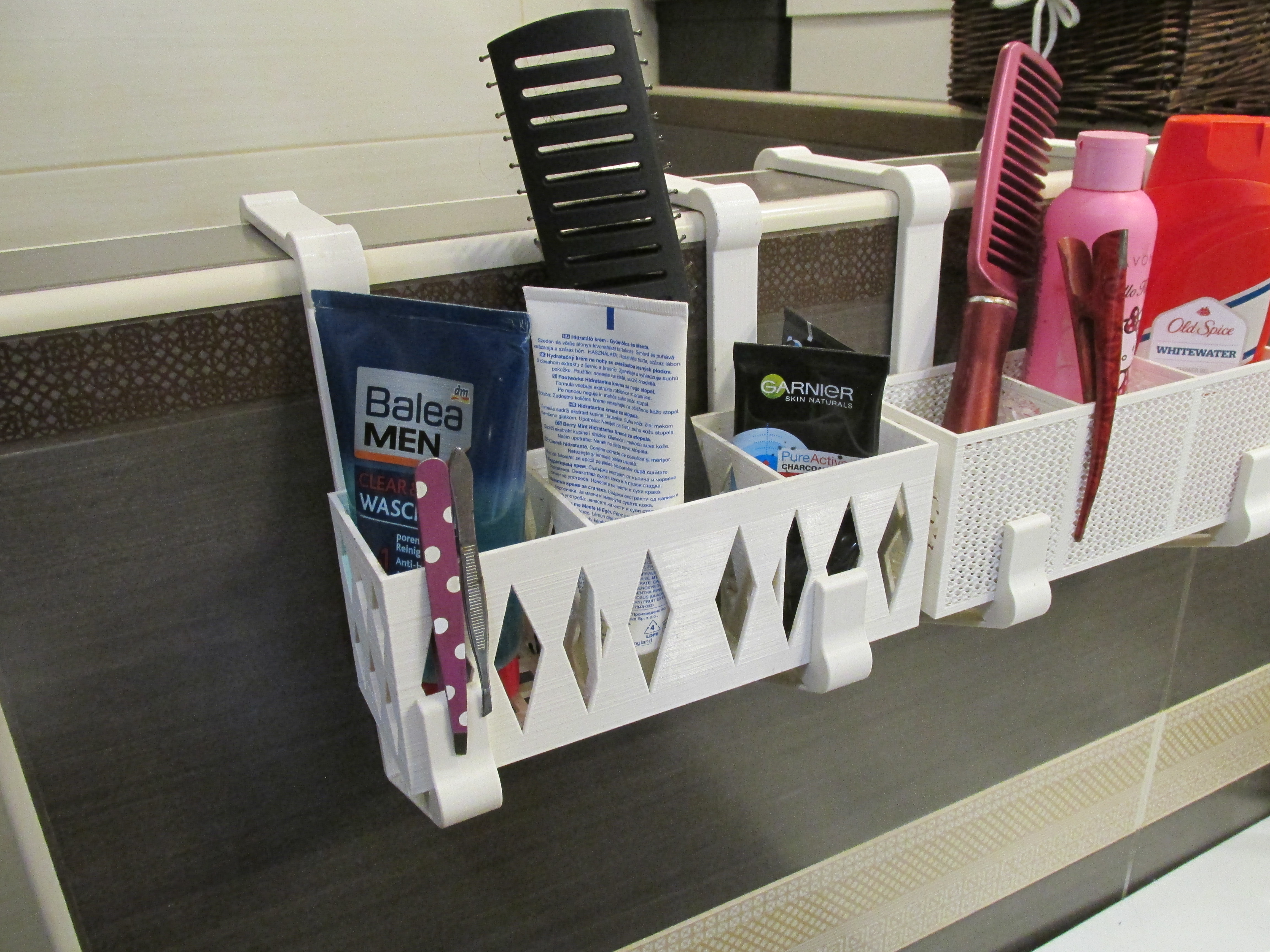 Halfwall shelf