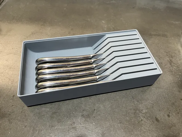 Gridfinity Knife Block