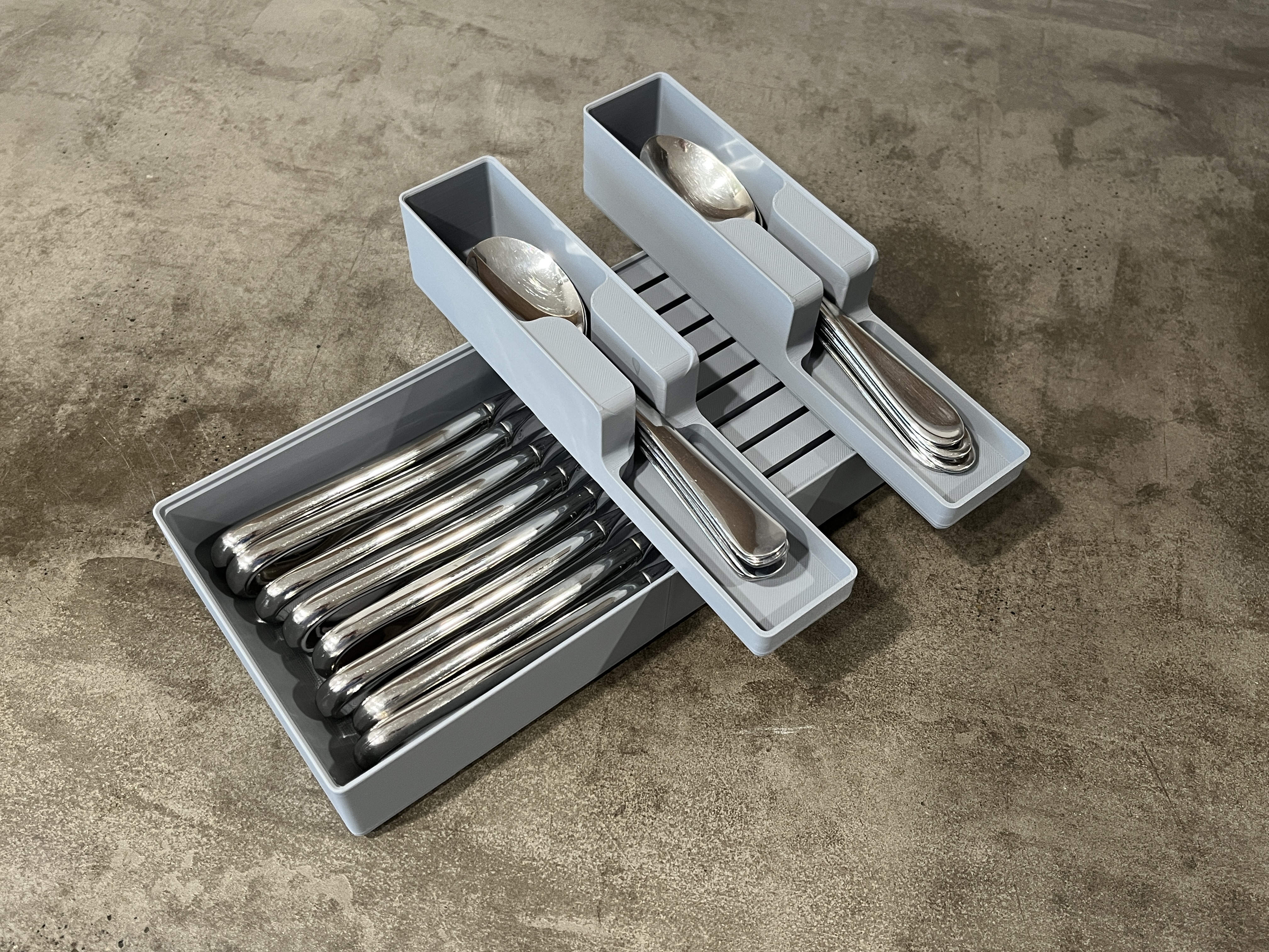 Miniatura 3 do modelo 3D Gridfinity Knife Block