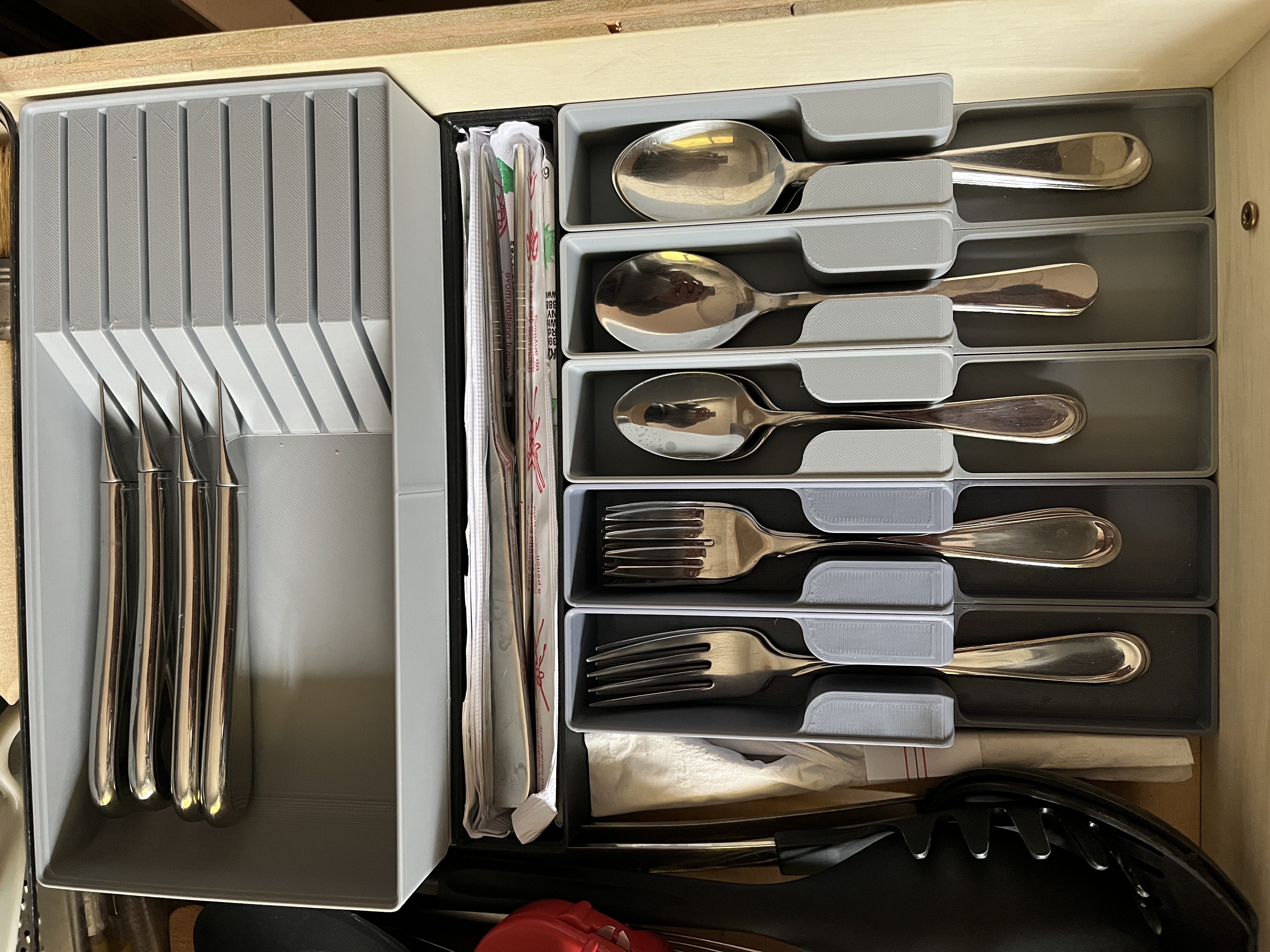 Miniatura 4 do modelo 3D Gridfinity Knife Block