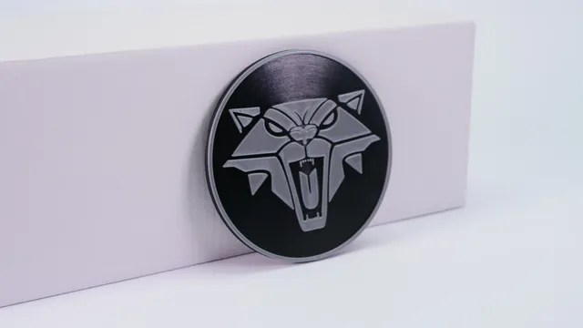 Witcher Cat School Logo Magnet