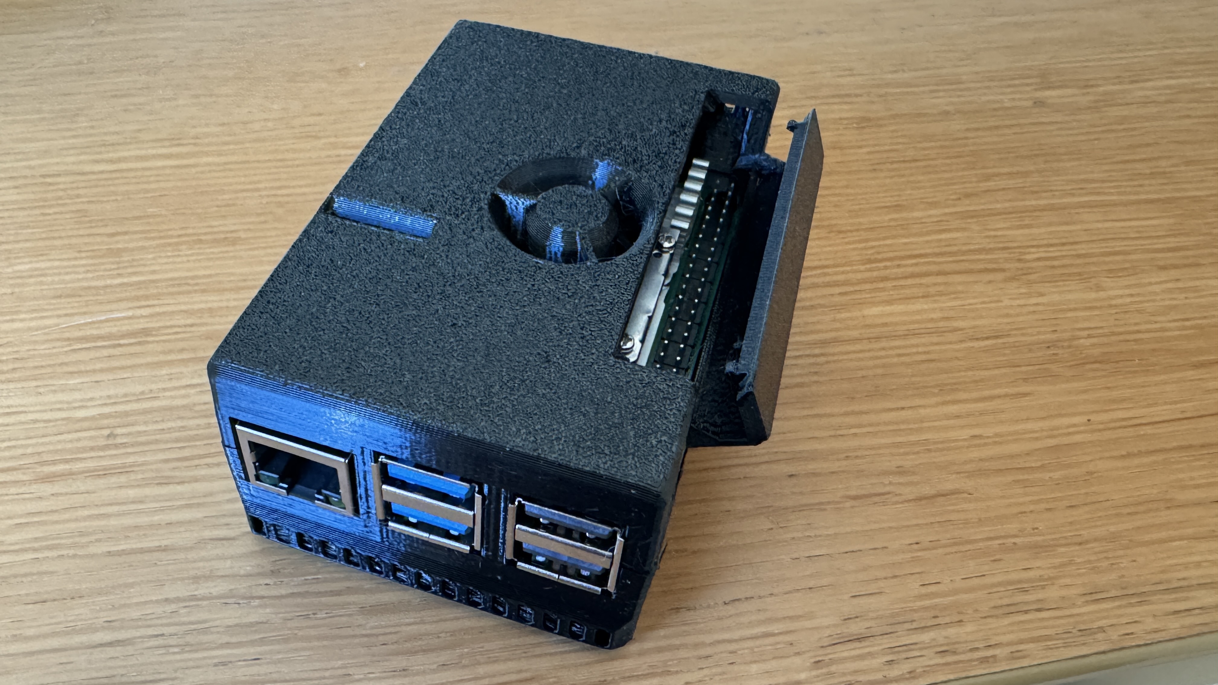 Raspberry Pi 5 Case for Pimoroni NVMe SSD Base (optional RaspBee 2 or ...