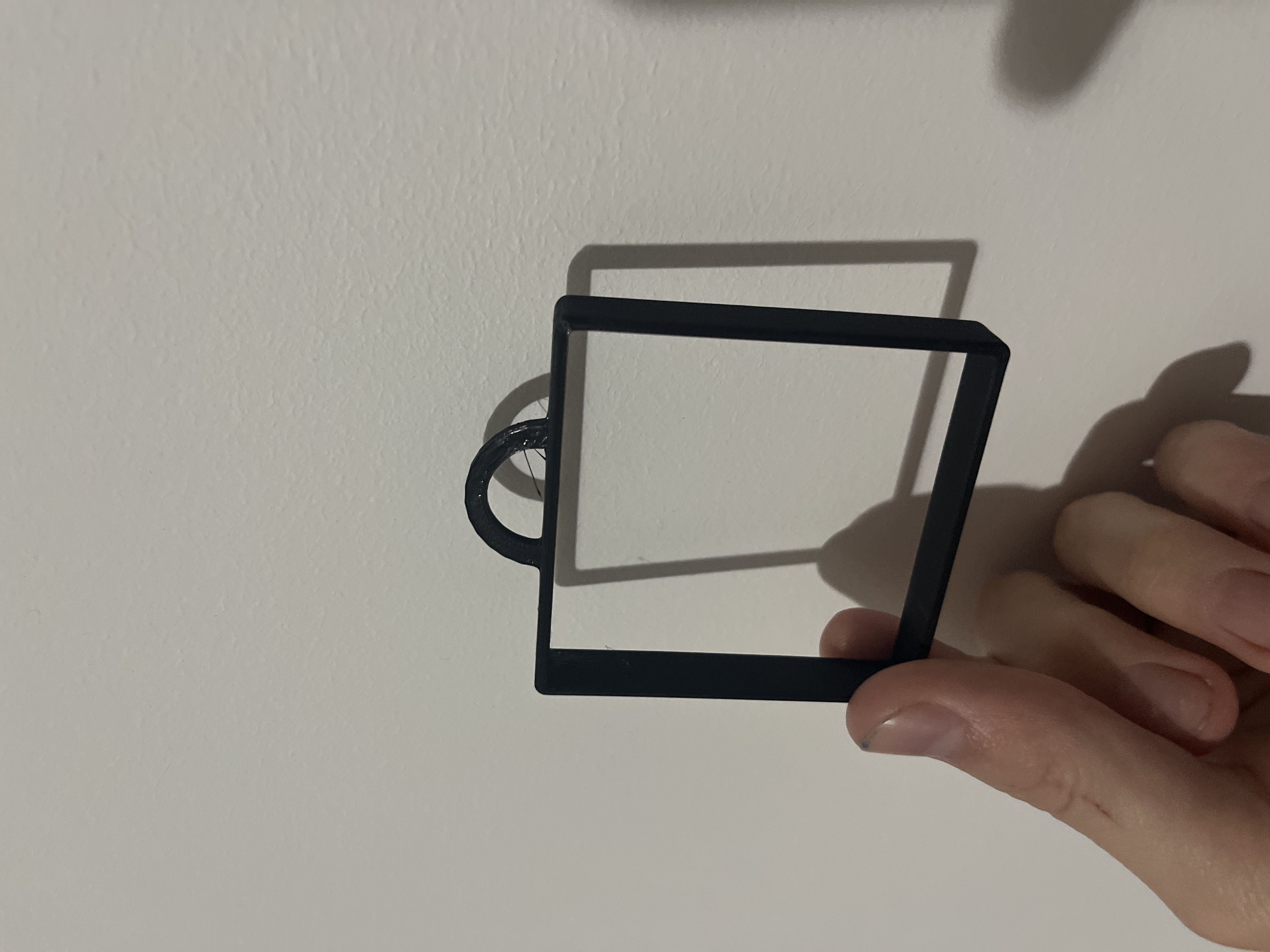 Miniatura 2 del modelo 3D Wall clock mount