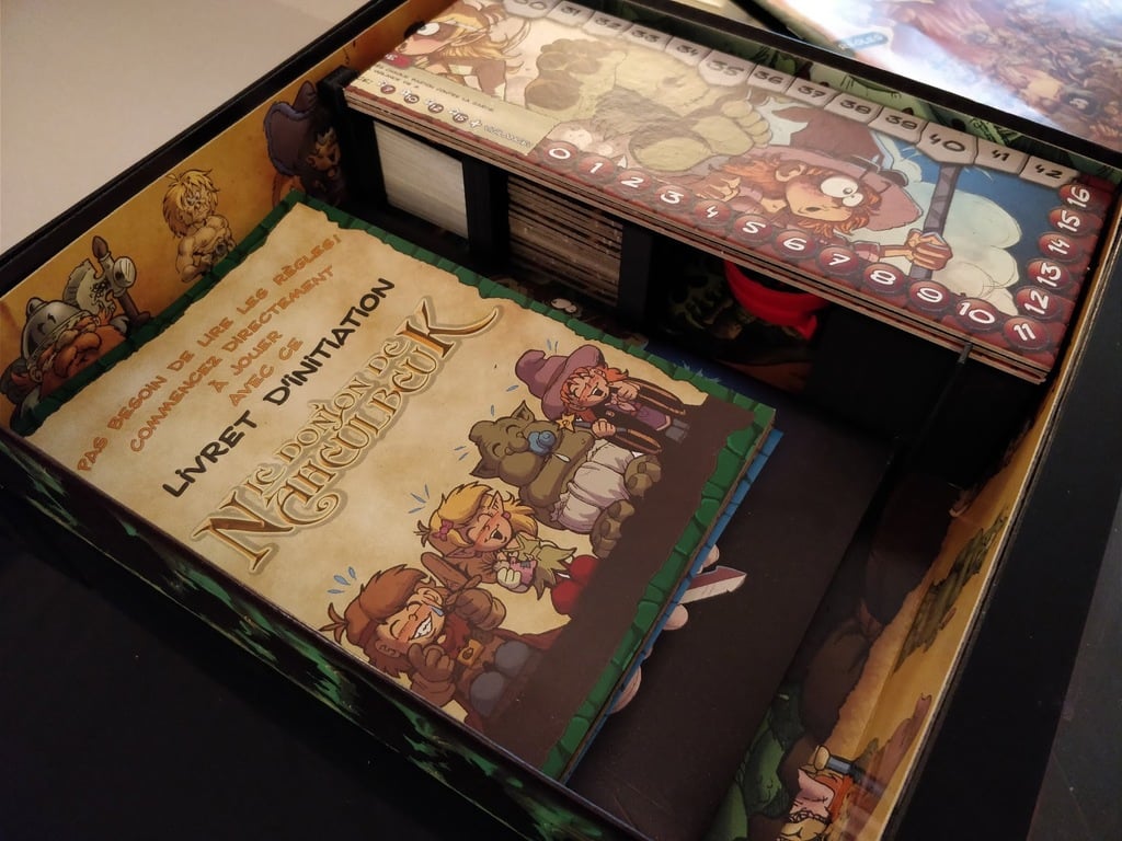 Organiseur de boîte du jeu Donjon De Naheulbeuk