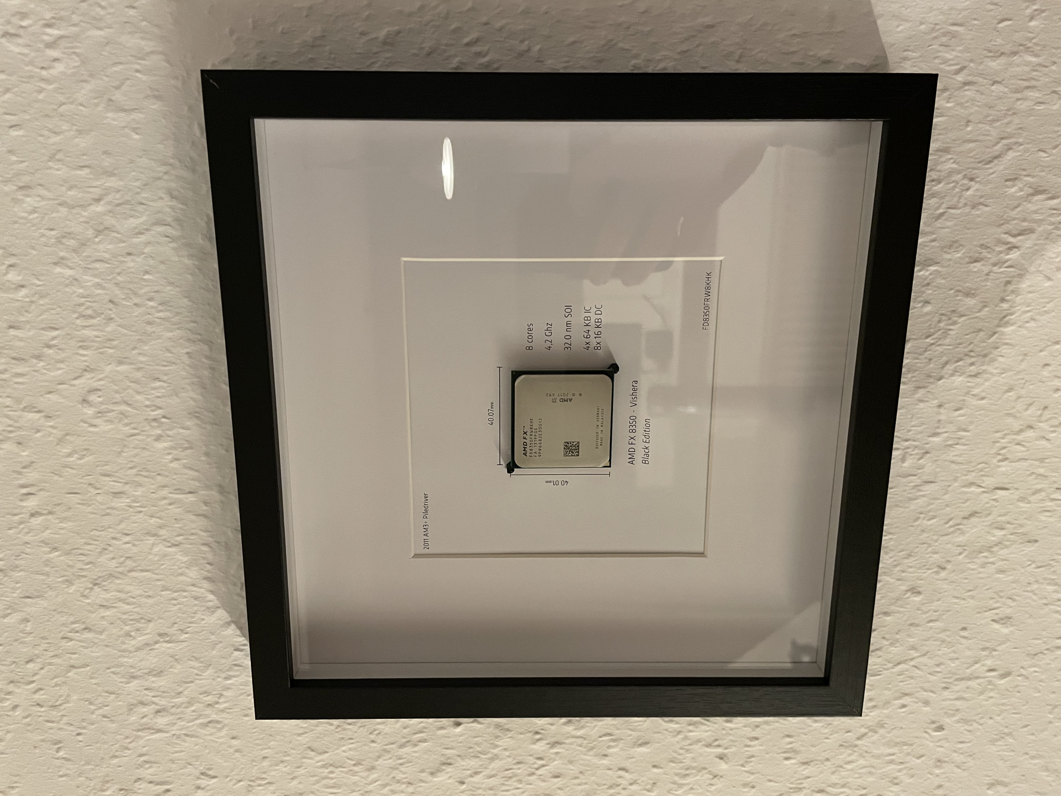 GRDN's CPU Picture Frame - AMD CPU Bracket