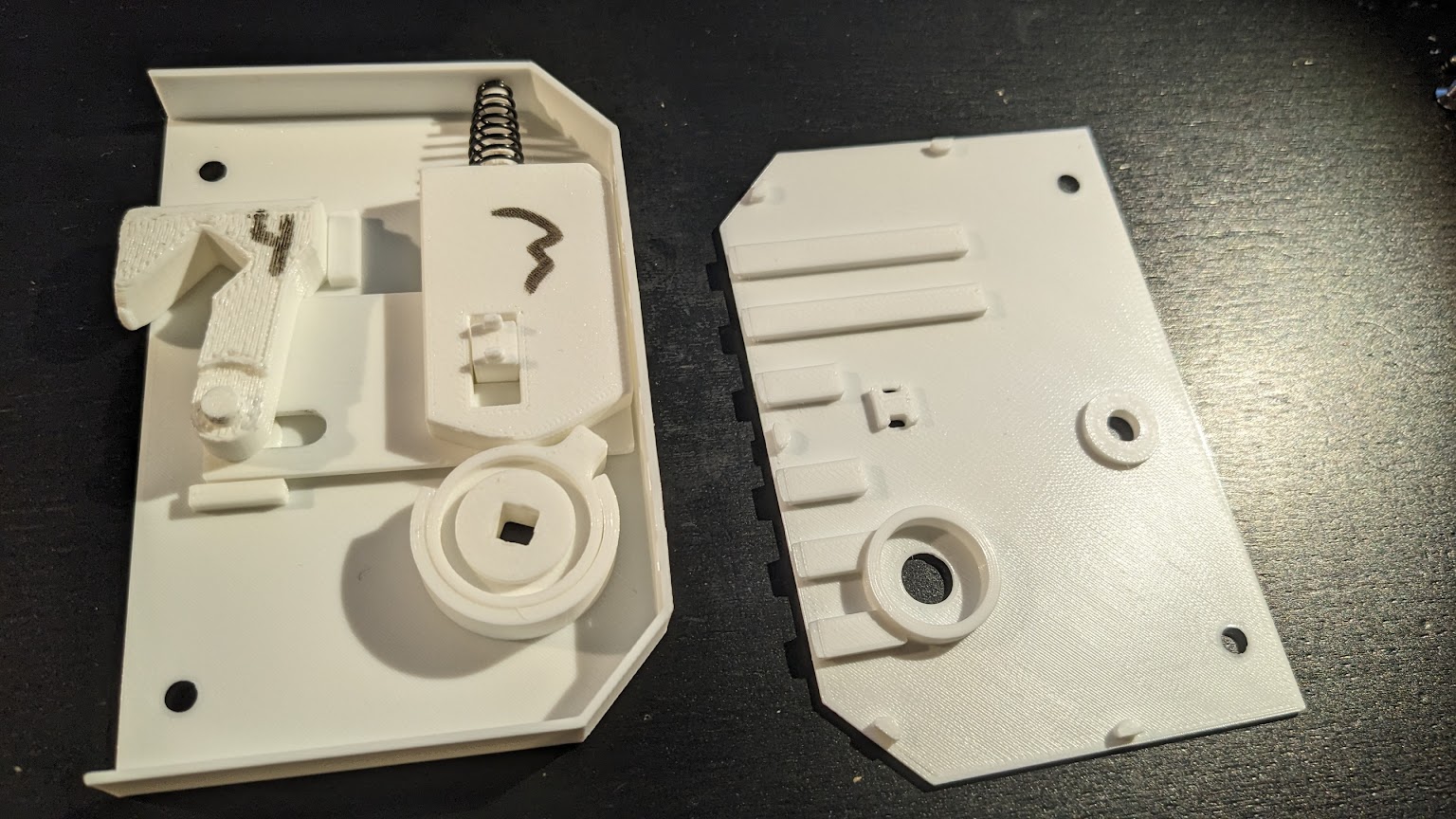 Miniatura 3 do modelo 3D Sliding Door Lock