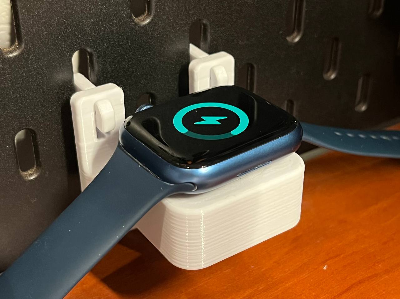 IKEA Skadis Apple watch charger holder by Oleksii Zelivianskyi Download free STL model Printables