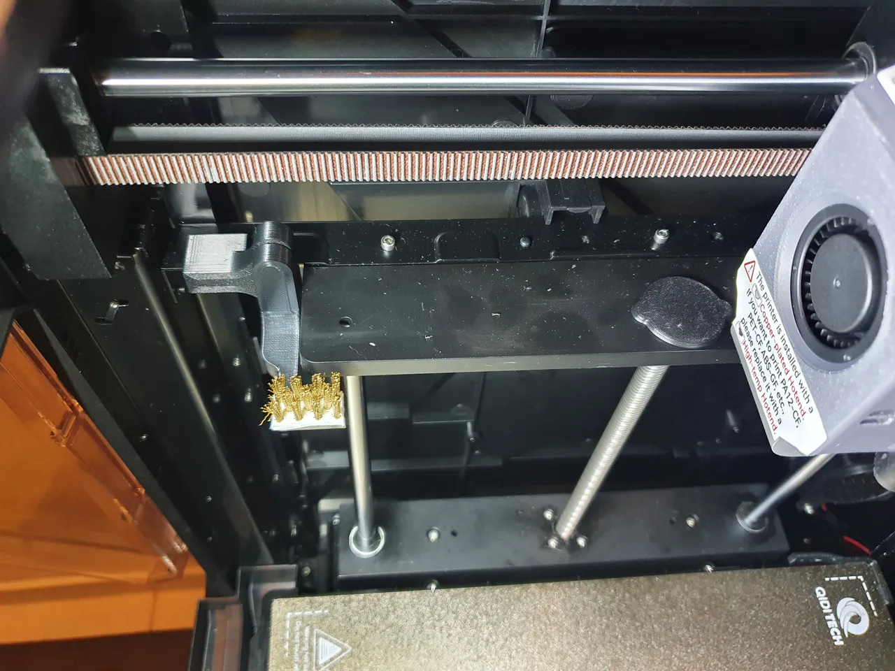 QIDI X-Max 3 Nozzle scrub holder by Getfar | Download free STL