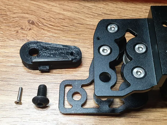 Stop Block for X endstop on lightweight aluminium XY joint