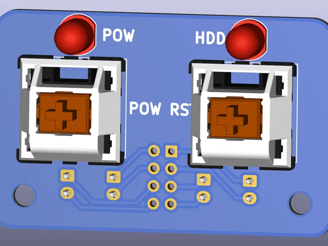 V.PC Basic Frontpanel PCB