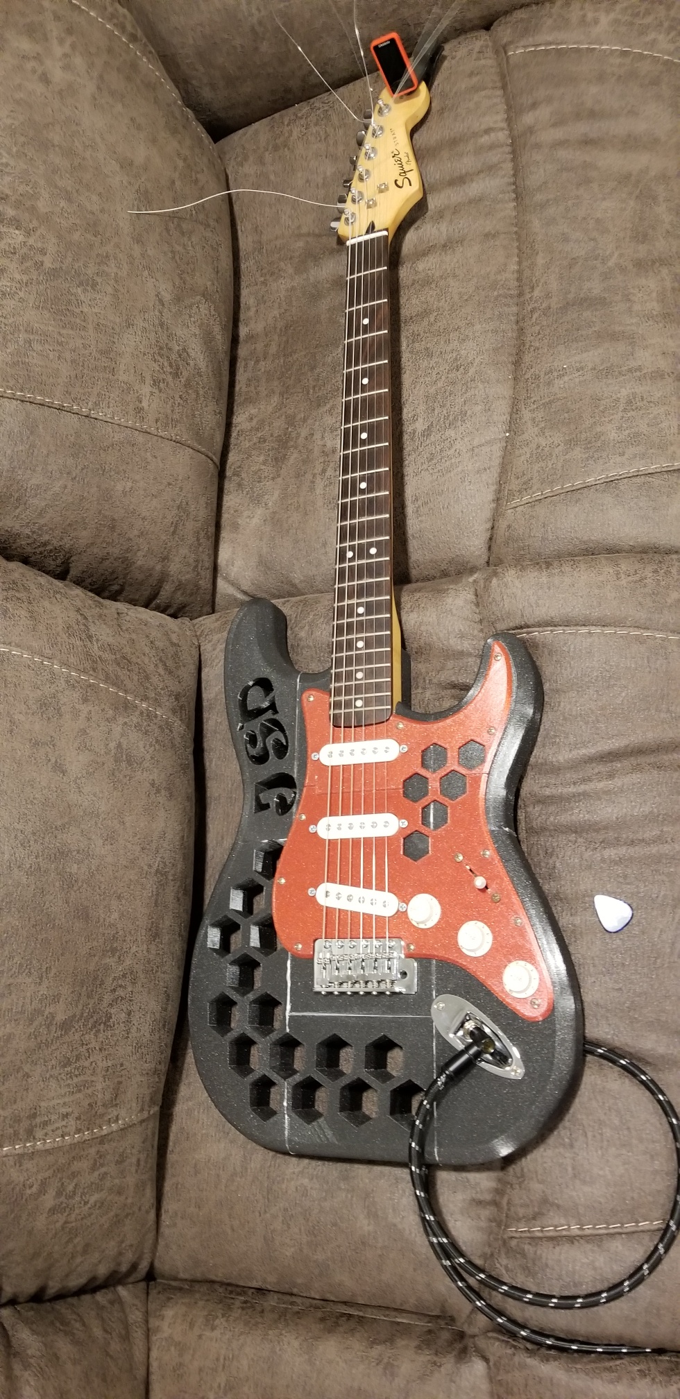 Hex Stratocaster Guitar Body