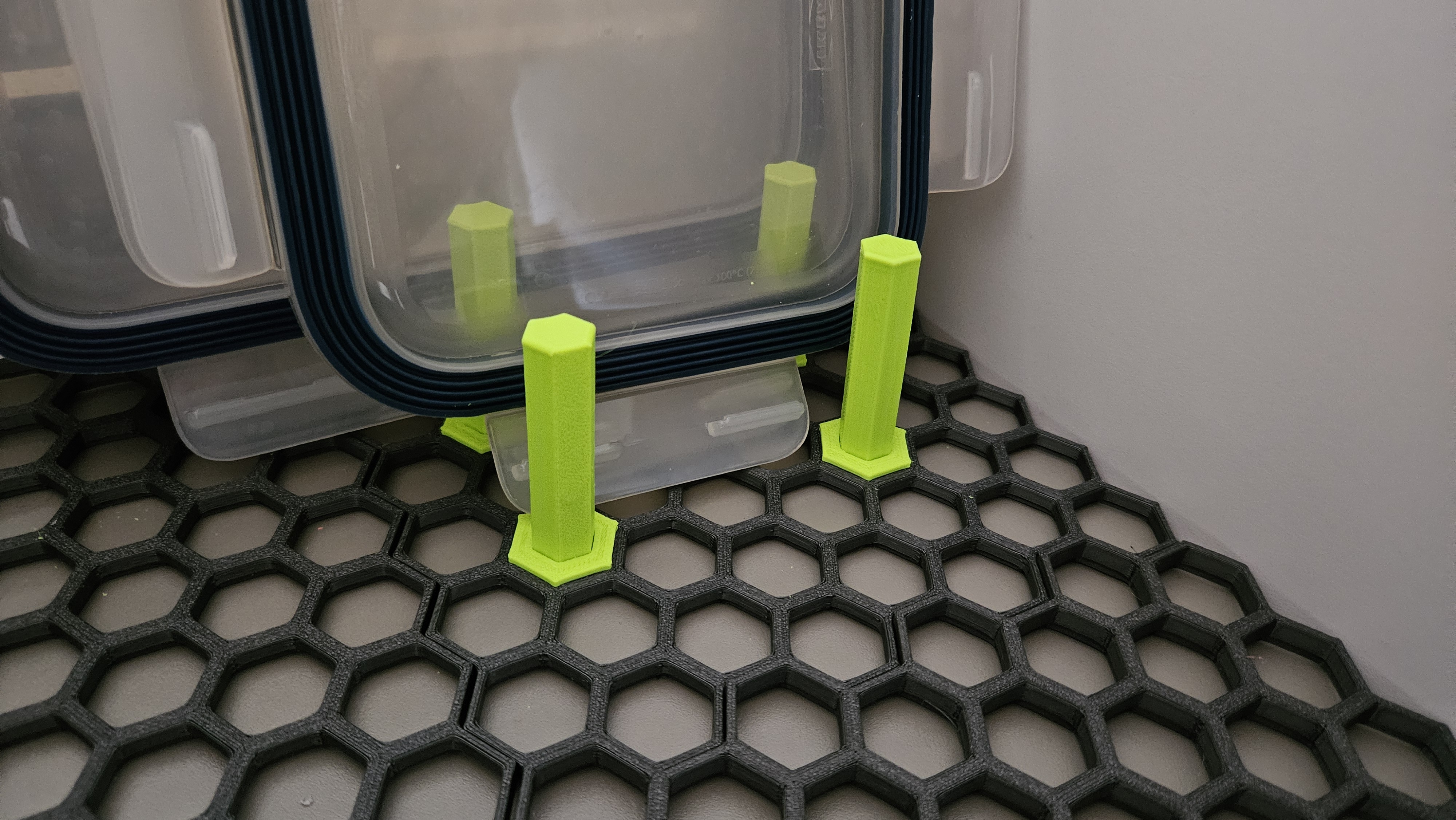 Hexagon Stick for Honeycomb Wall