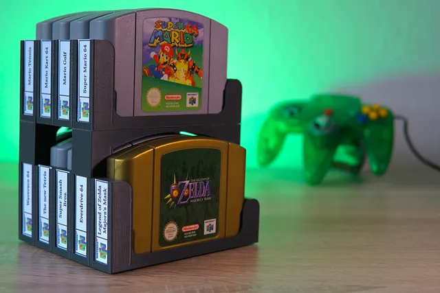 Modular N64 cartridge holder