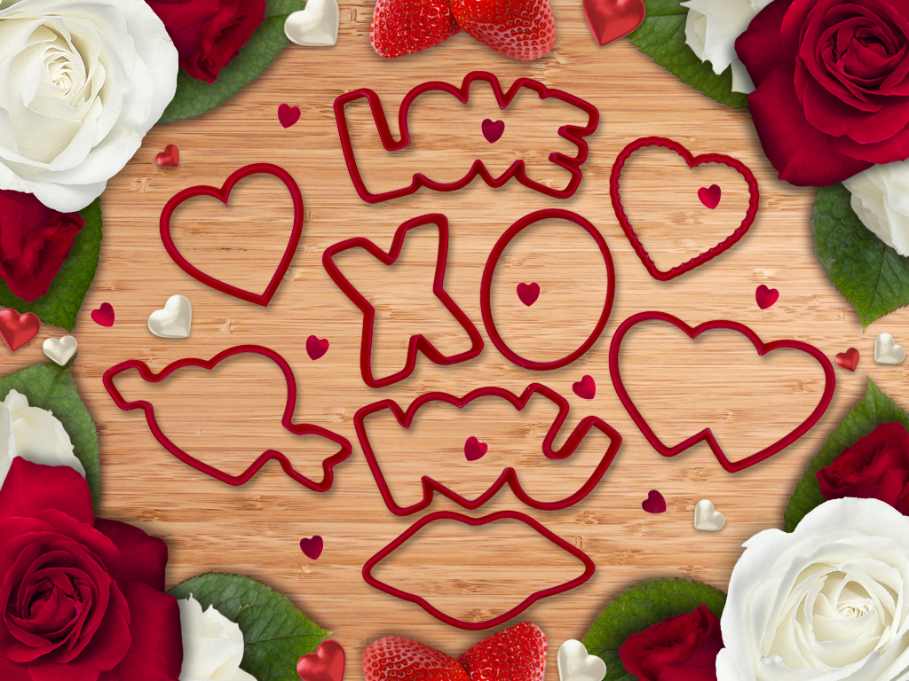 Valentine simple cutter not only for cookies :)