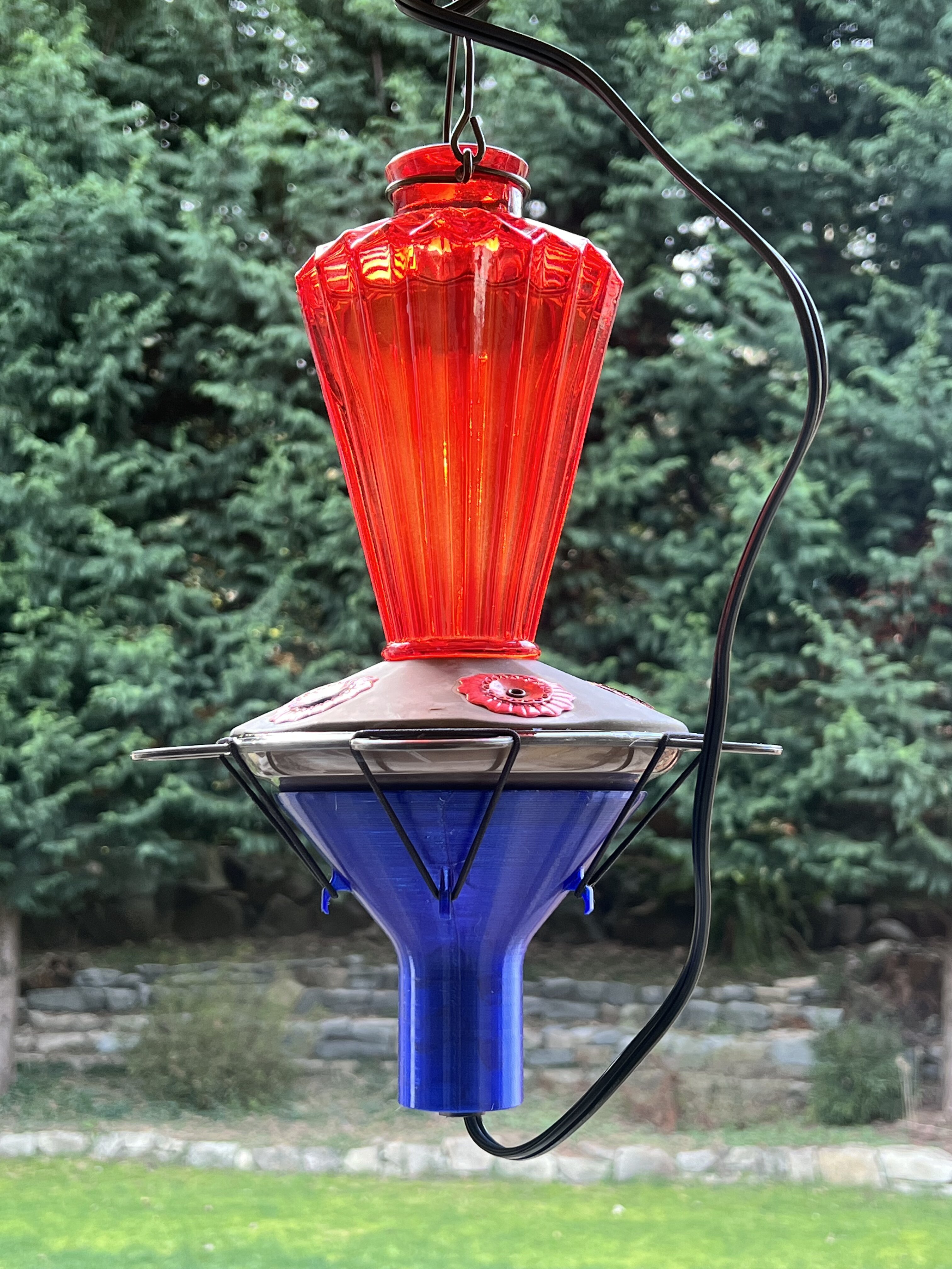 Parametric Hummingbird Feeder Heater by ex-nerd | Download free STL ...