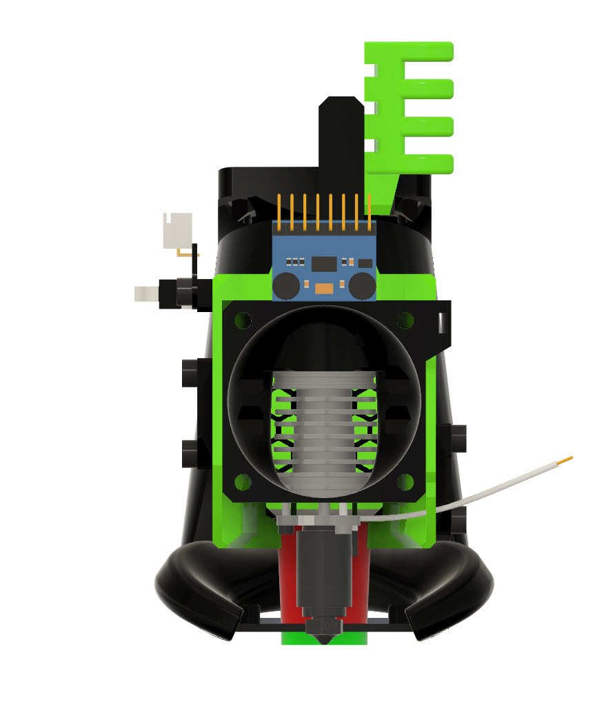 EVA 3.0 Beacon Rev H Default Fan Duct