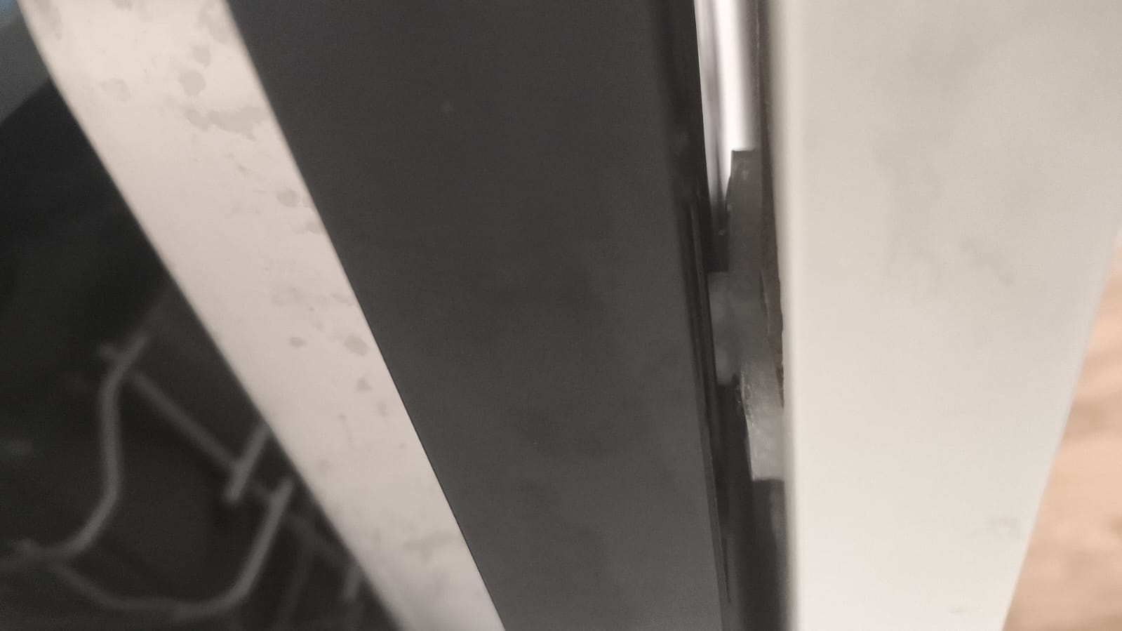 repair of dishwasher front fastening