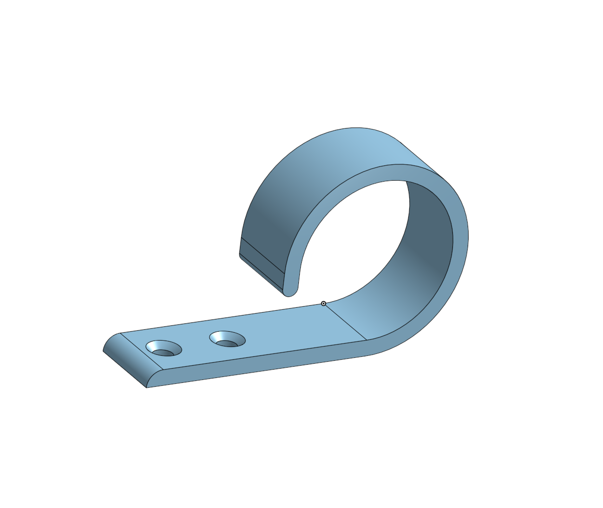 Under desk cable hook por phil lambos descargar modelo stl gratuito