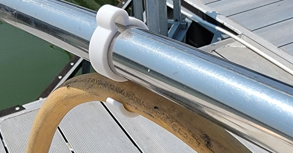 Shore Power Cable Clip by Jackson M Download free STL model