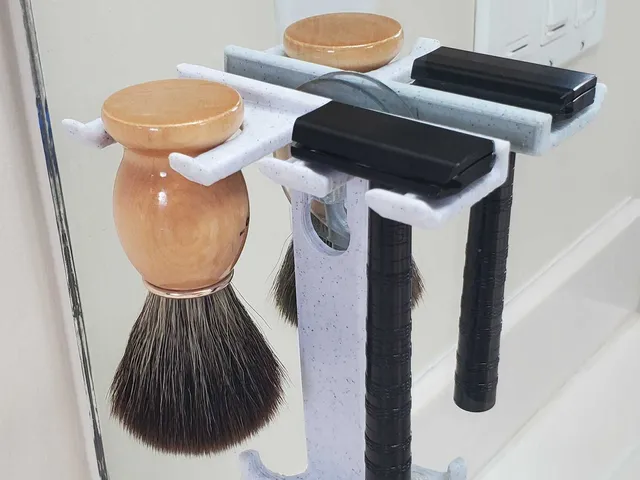 Henson Razor Shaving Station