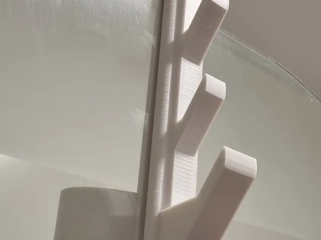 Shower Door - Shelf & Hooks