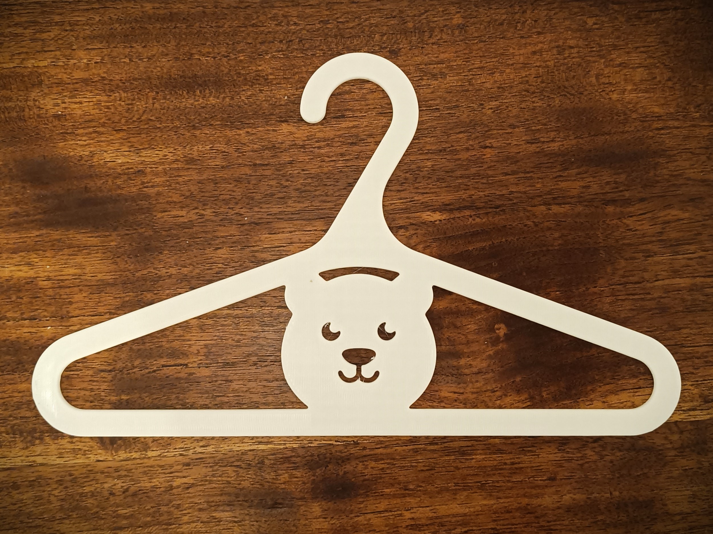 Polar bear Coat hanger // Cintre enfant Ours blanc